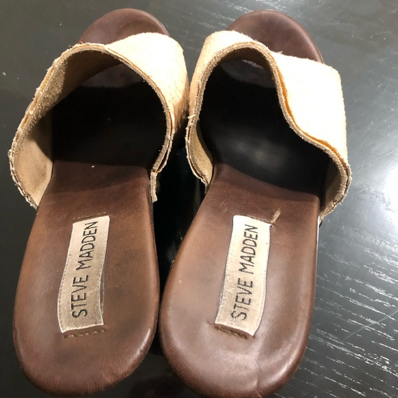 Steve Madden Snakeskin Sandals - Picture 3 of 4